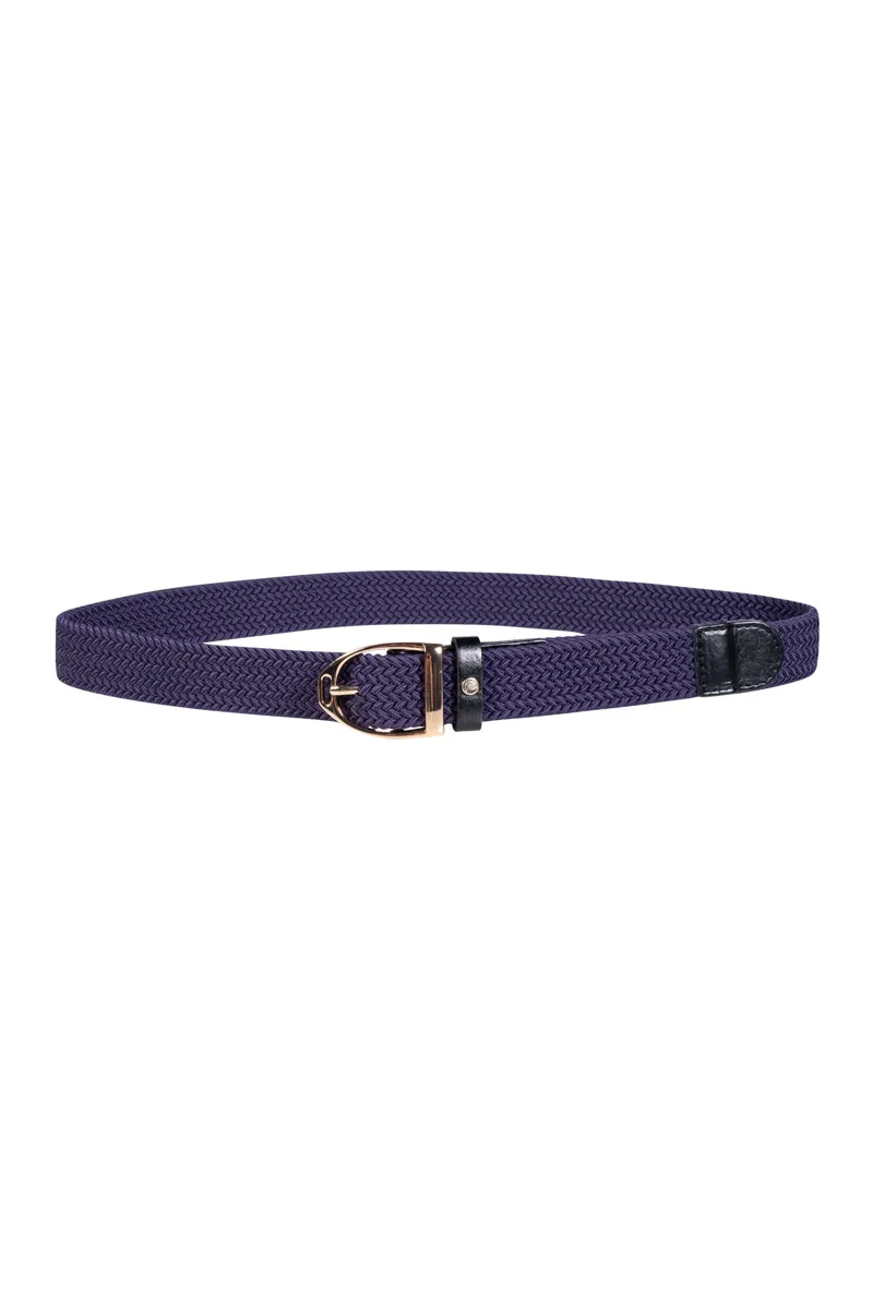 HKM Lavender Bay Stretch Belt in Dark Lilac